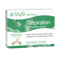 Activa Well-Being Respiration, 30 vege caps Activa Well-Being Respiration, 30 vege caps